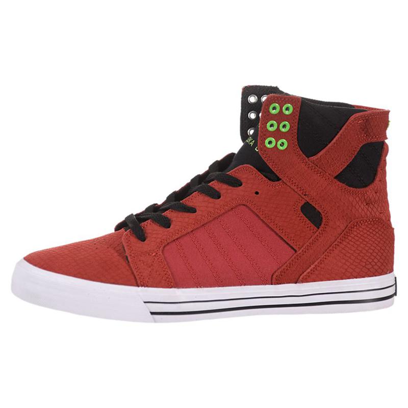 Supra SKYTOP Sneaker High Damen Rot Sale OFBWT1067